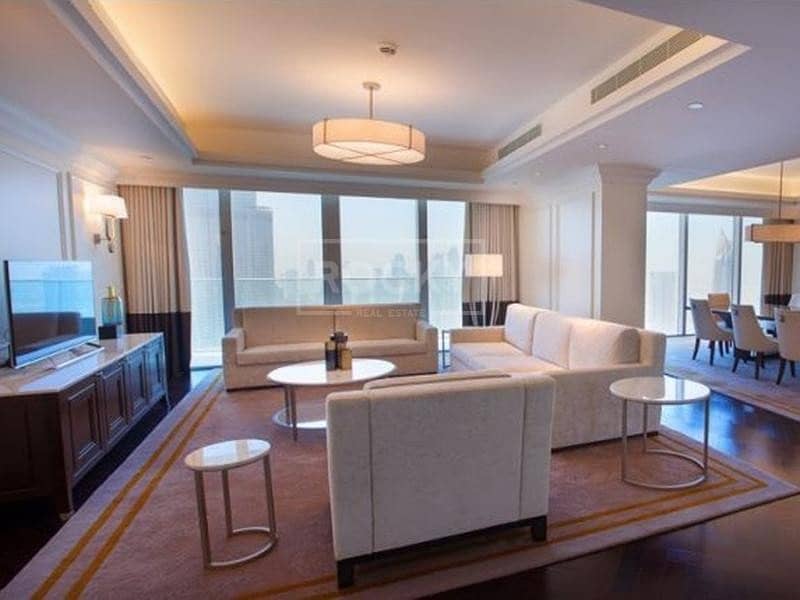 Vacant | 4-Bed | Burj Khalifa View | Downtown Vacant | 4-Bed | Burj Khalifa View | Downtown