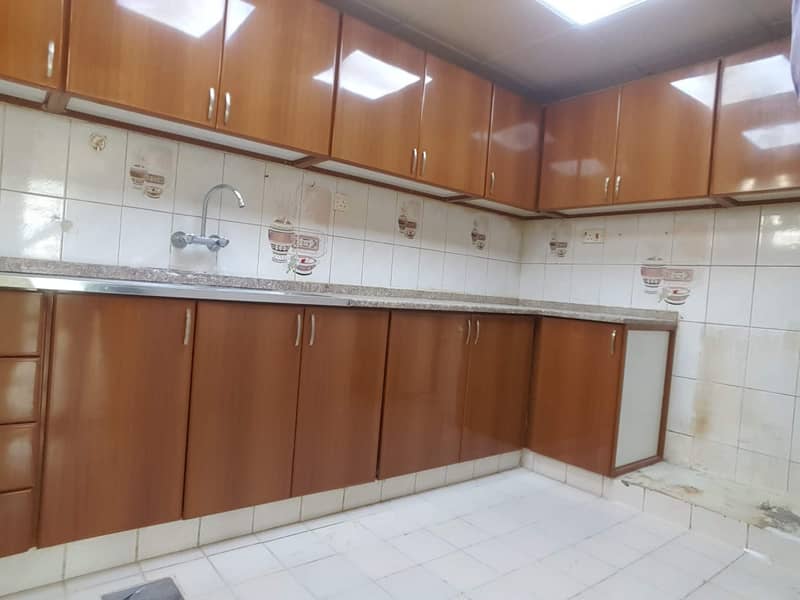 Spacious 1-Bedroom Hall Aprt with 2 Toilets in Mussafah Shabiya 10