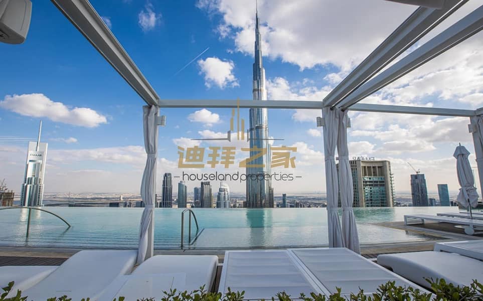 Luxury and Spacious 2BHK with Full Burj Khalifa View Luxury and Spacious 2BHK with Full Burj Khalifa View