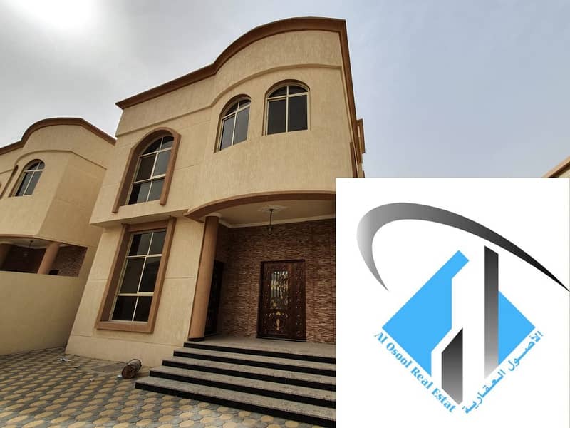hot deal New Villa For Sale In Ajman Two Floors High Quality finish and good Location very good price.