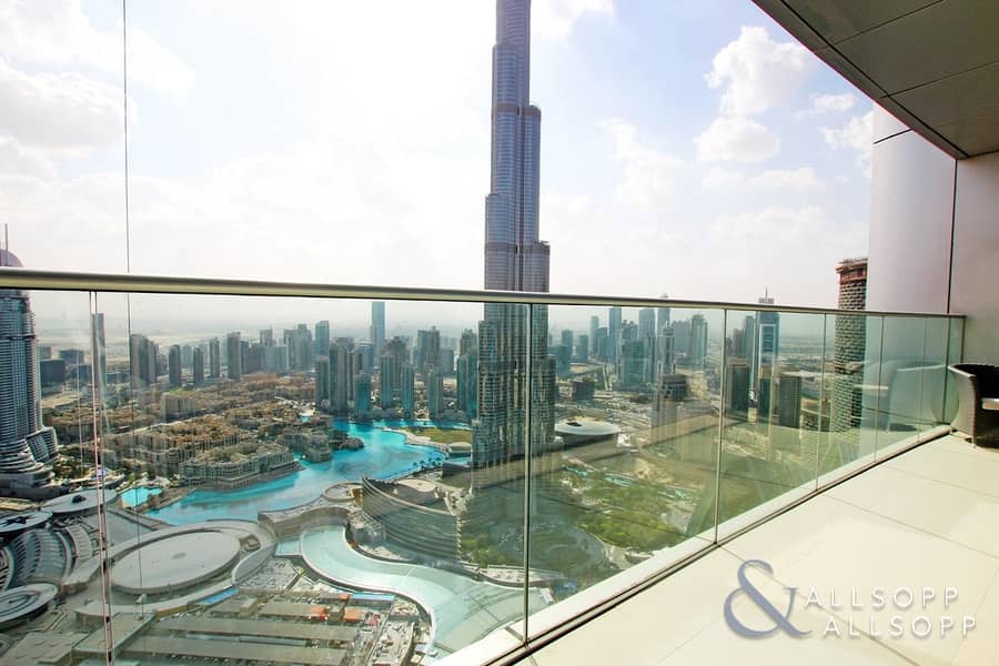 Three Bed + Maid | Full Burj Khalifa View