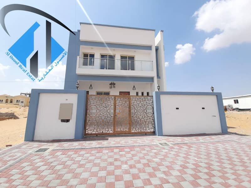 Own your villa now 1.050. 000 With ZERO DOWN PAYMENT on ajman al helio 1 Freehold for all the nationality for life on the main road directly