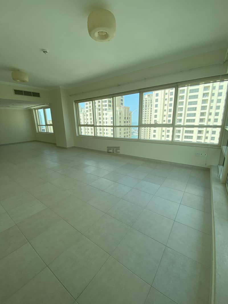 MARINA QUAYS WEST 3 BED ROOM + MAIDS WITH FULL SEA VIEW @215