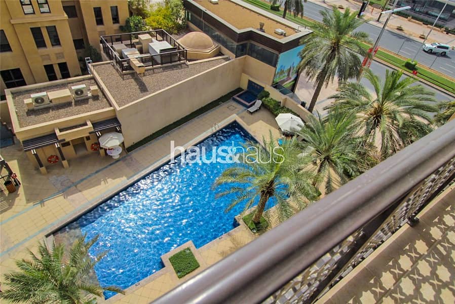 Available May | Unfurnished | Burj and Pool Views