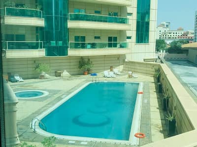 CLOSE TO METRO 1BHK WITH ALL AMENITIES , 2 OPEN VIEW BALCONIES , 3 TOILETS ,MAIDS ROOM ,LAUNDRY ROOM