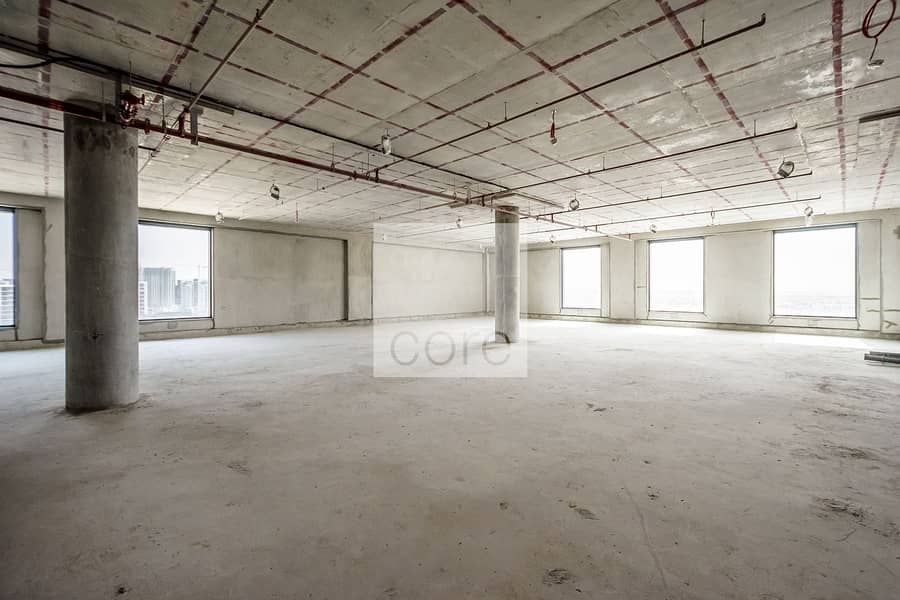 Corner Office | Shell and Core | Brand New Corner Office | Shell and Core | Brand New
