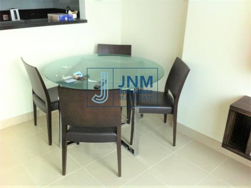 2 Fully Furnished 1 Bed | Lake View | Mid Floor