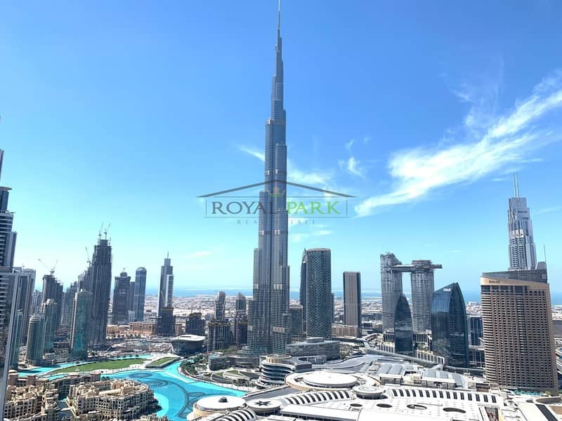 SKY COLLECTION 3bedroom +maids Furnished Full Burj View