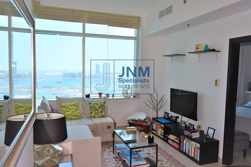 Exclusive 1 Bed | Full Sea View | High Floor