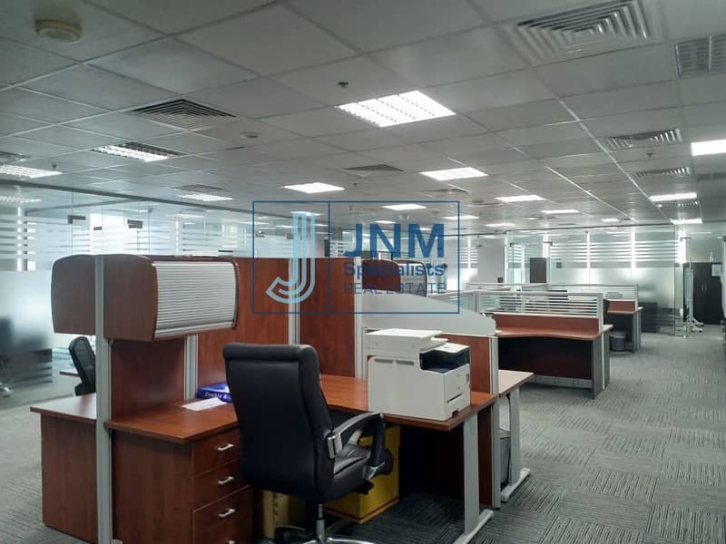 Fully Furnished and Partitioned Office | 3 Parking Slots |