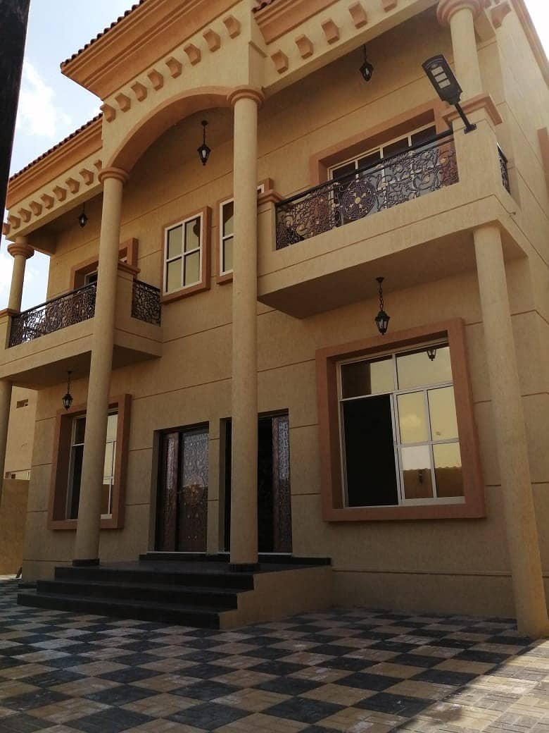New villa for sale in the area Muwaikh in Ajman with the highest modern