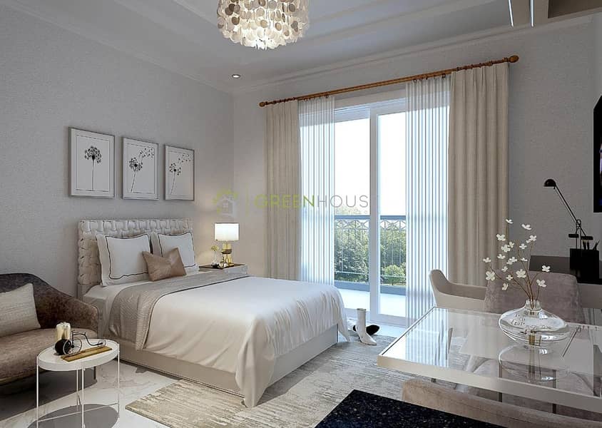 Luxurious Three Bedroom Apartments in Arjan | Leisure Deck View