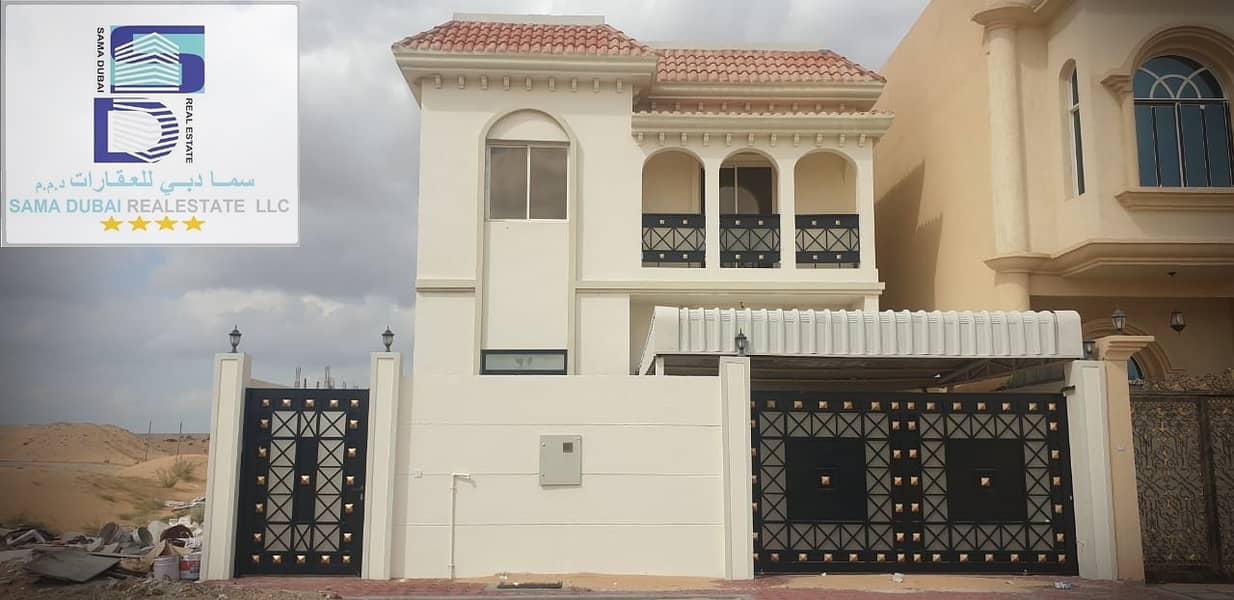 Luxury design villa suitable area close to all services in Al Helio 1 area (Ajman) for freehold for all nationalities