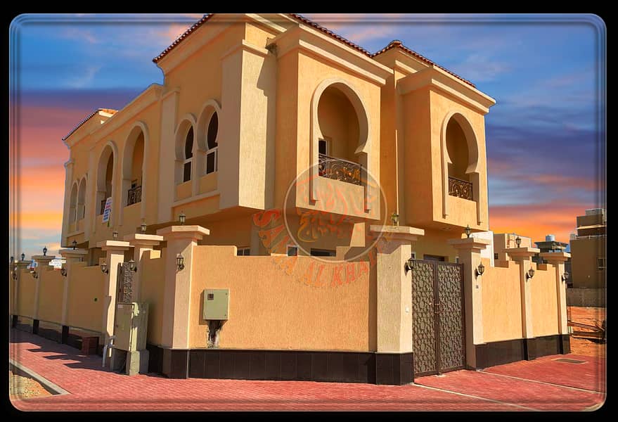 Fantastic villa for sale at an ideal price in Ajman-finishing-freehold