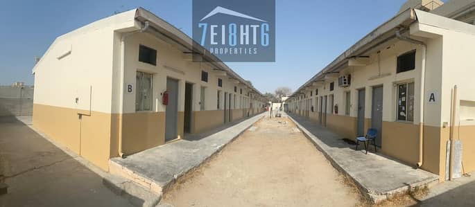 58 Rooms sharing labour camp with 4 person capacity + 24 bathroom + 12 washbasins + 1 kitchens 58 Rooms sharing labour camp with 4 person capacity + 24 bathroom + 12 washbasins + 1 kitchens