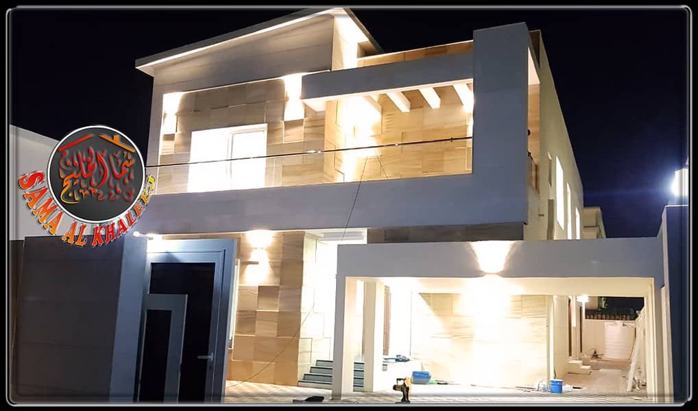New villa with modern design and perfect price for sale in Ajman