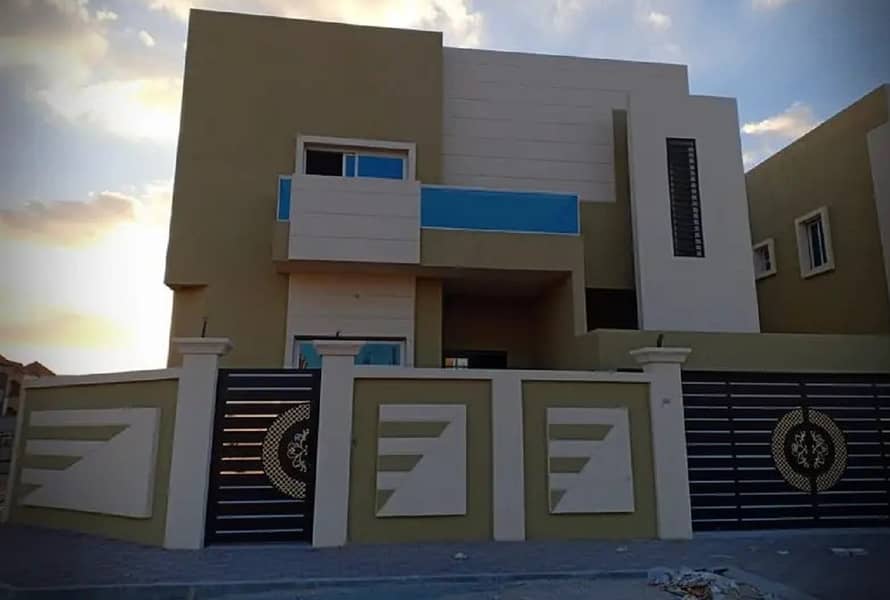 Modern villa modern design with super deluxe finishing Excellent location close to all services with banking facilities over 300 months