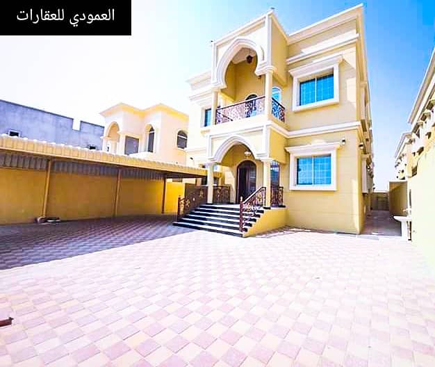 For sale villa with modern Arabic design from the owner opposite the Saudi German Hospital and the Choueifat School less than 10 minutes on Sharjah International Airport