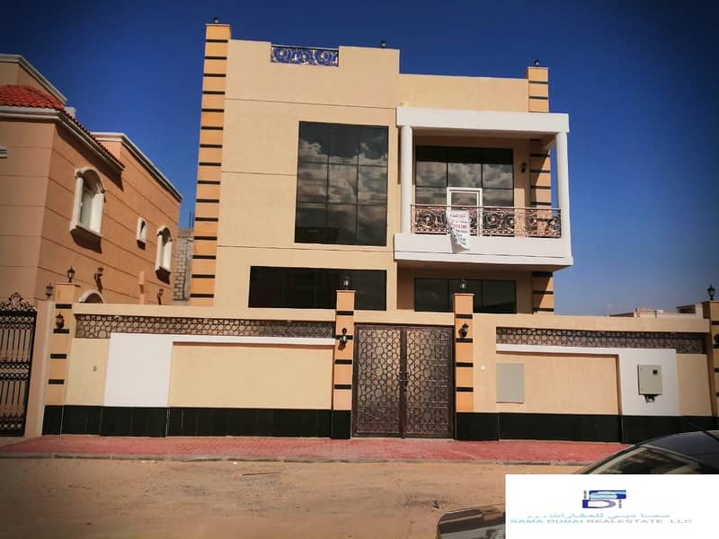 Villa with economic price, modern design, close to all services, Al Yasmeen (Ajman), freehold for all nationalities