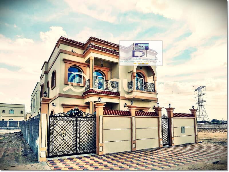 Villa for sale in Al jassmine near Sheikh Mohammed bin Zayed Street,. . . European design, personal building,