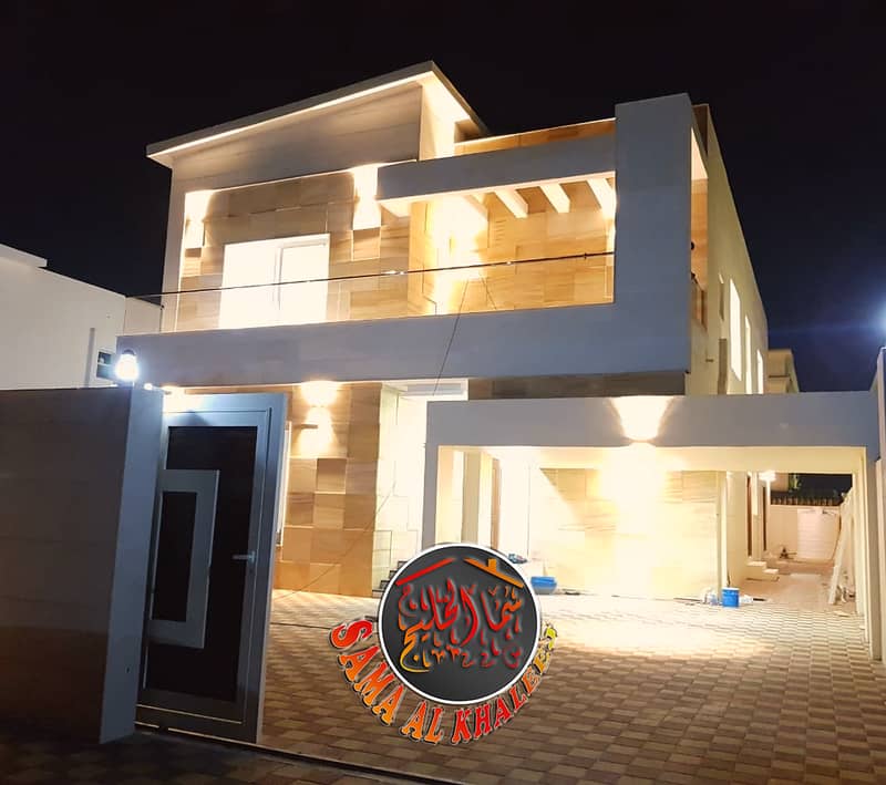 New villa with modern design and perfect price for sale in Ajman