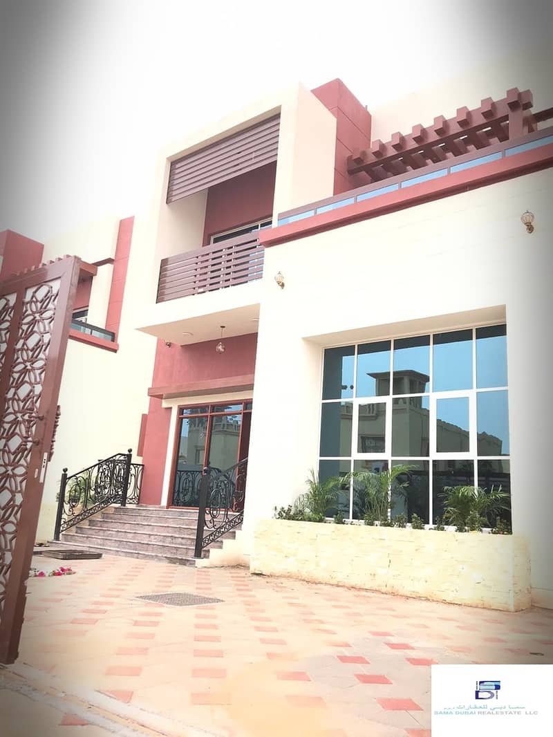 Modern and elegant design villa close to all services in the Al-Muwaihat area (Ajman) for the freehold of all nationalities