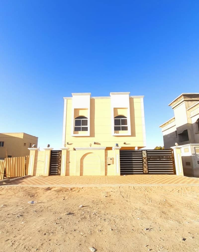 Villa for sale in Ajman, Al Zahia area, freehold for all nationalities, with the possibility of bank financing