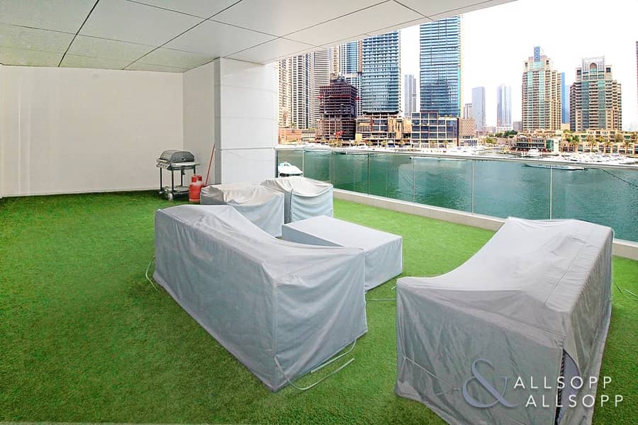 Large Private Terrace | Marina View | 3 Bed