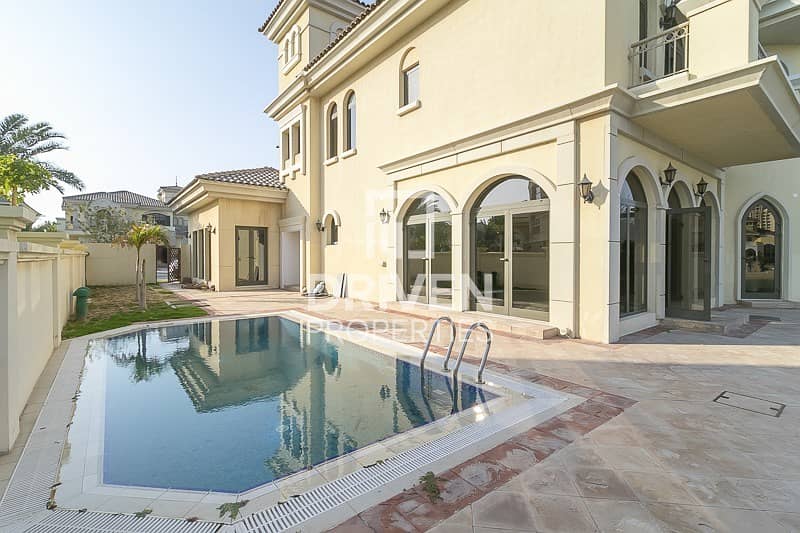 Atrium Entry Villa with Burj Al Arab View