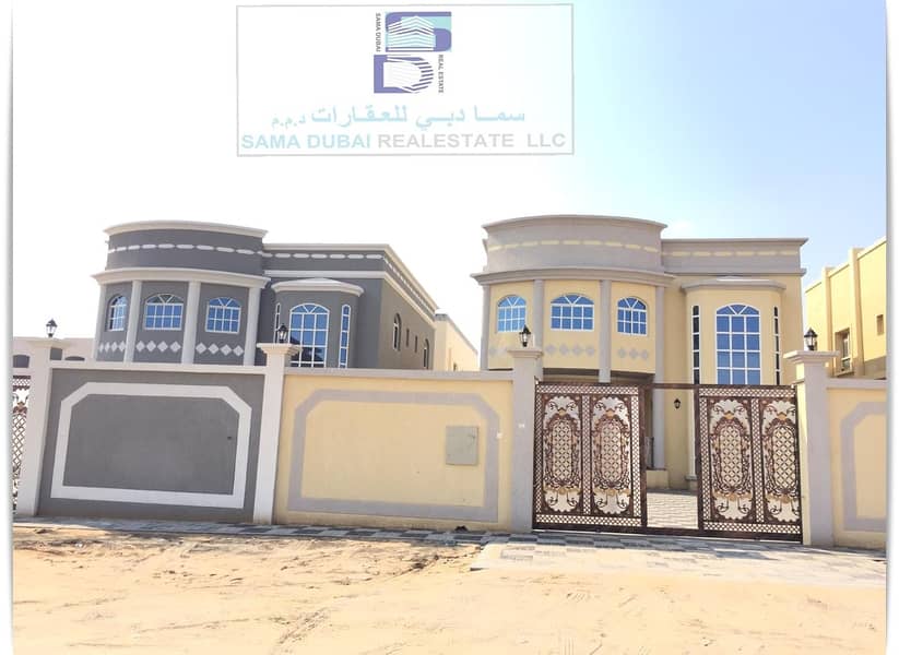 Villa for sale in Al Mwaihat Luxurious villa with modern design and attractive price - freehold