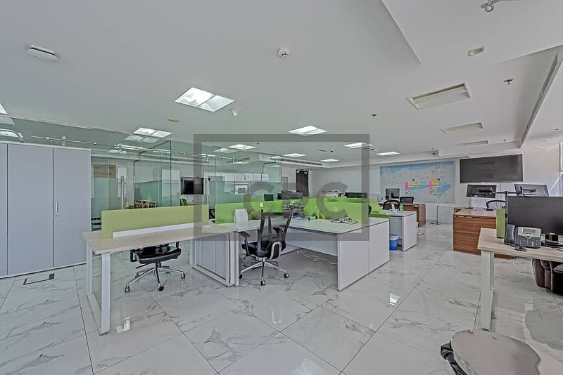 Big Office w/ High-end Furniture|Partition|Fitting