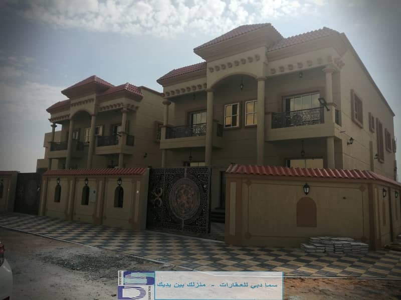 A unique and modern design villa close to the nesto shopping mall and all services in the finest areas of Ajman (Al Muwaihat) for freehold for all nationalities