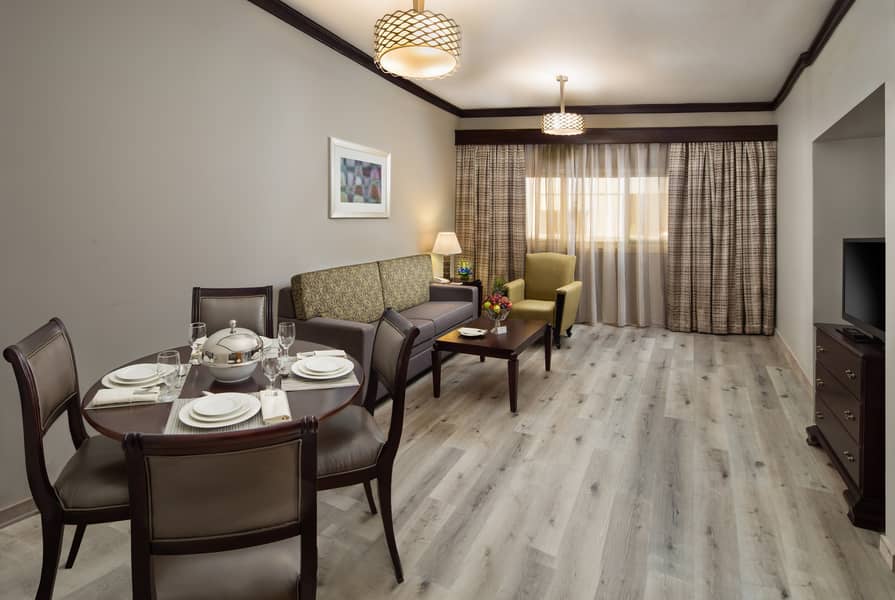 Monthly or Yearly Stay on Fully Furnished rooms attached with Kitchen & bathroom including DEWA , Gym, Pool, Sauna & Steam Room, WIFI, Nearby Supermarkets & Metro / Bus stations Monthly or Yearly Stay on Fully Furnished rooms attached with Kitchen & bathroom including DEWA , Gym, Pool, Sauna & Steam Room, WIFI, Nearby Supermarkets & Metro / Bus stations