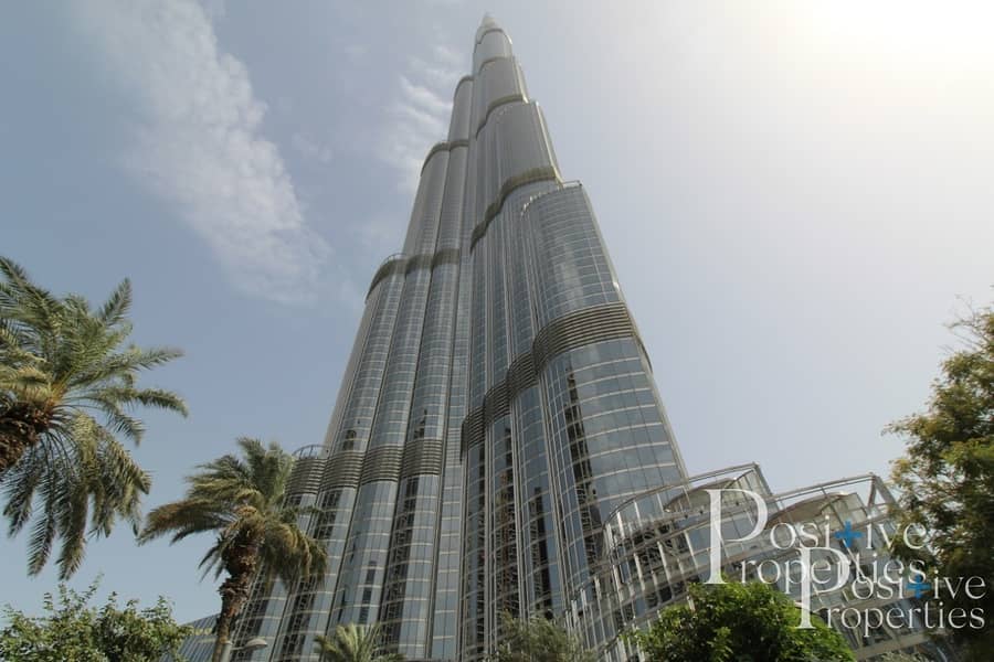 Stunning 1 bed Burj Khalifa Vacant