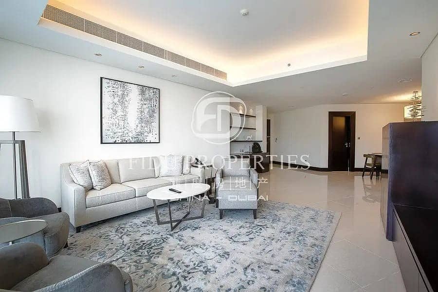Fully Furnished | Burj Khalifa and Fountain View