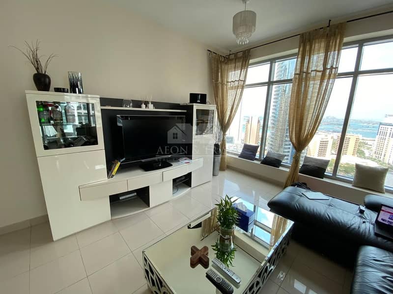 Modern-styled furnished unit | Marina and Sea view Modern-styled furnished unit | Marina and Sea view