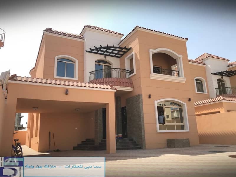 Wonderful and modern design villa close to all services in the finest areas of Ajman (Al Rawda) for freehold for all nationalities