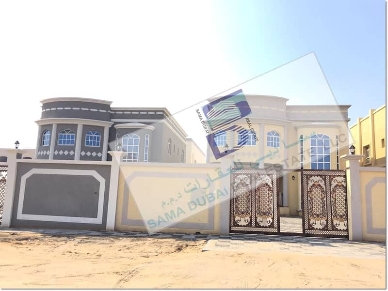 Villa for sale in Al Mwaihat Luxurious villa with modern design and attractive price - freehold