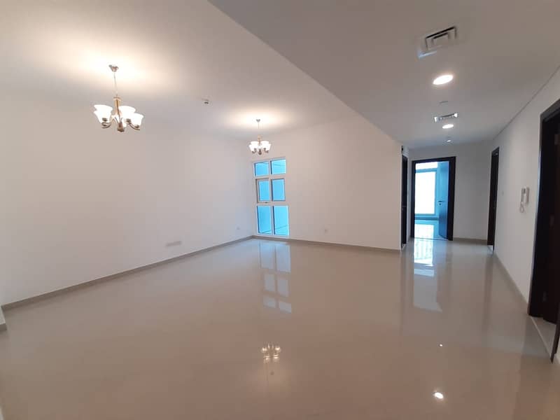 Luxury 1 month free 2 bedrooms apartment with very big hall and balcony. closed kitchen. . gym,pool,parking,kids play area ,maintenance free