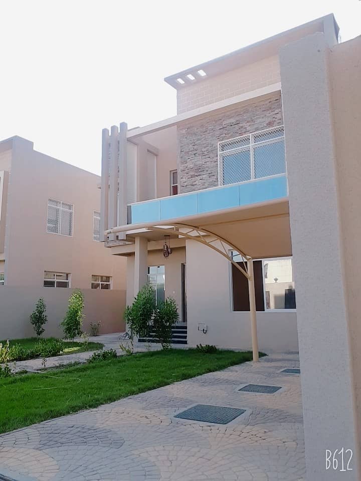 For sale new two-storey villa opposite the mosque directly in the Rawda area directly from the owner without commission and price%