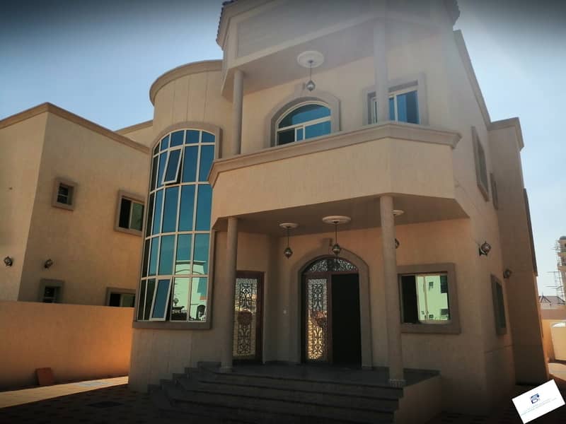 Modern design villa at an economic price, close to the Academy of the finest regions of Ajman (Al Mowaihat), freehold for all nationalities
