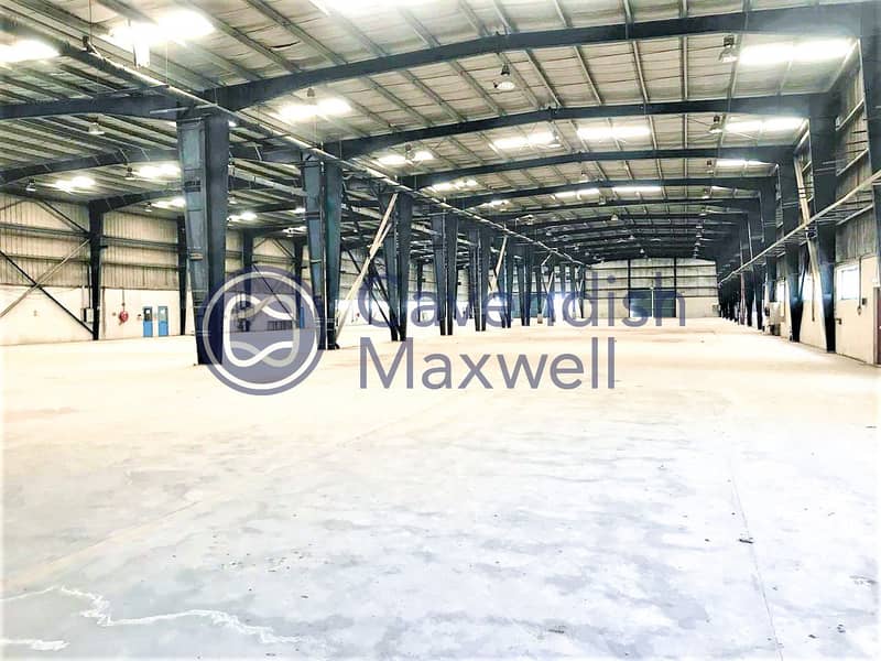 Warehouse with Spacious Open Yard | JAFZA North