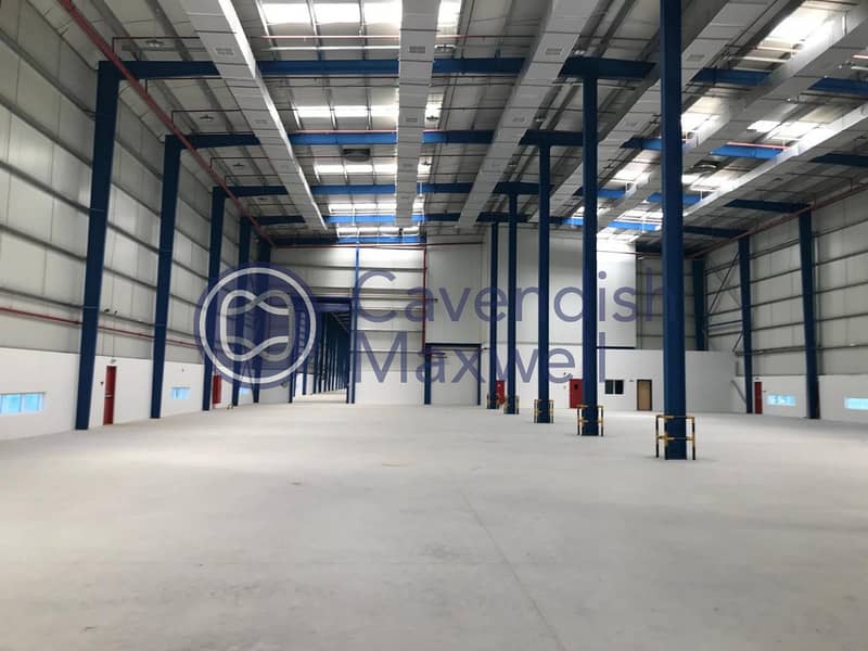 Warehouse with G+M Office | 800kW Power