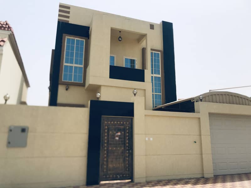for sale brand new villa with very good finishing in good price opposite mosque .