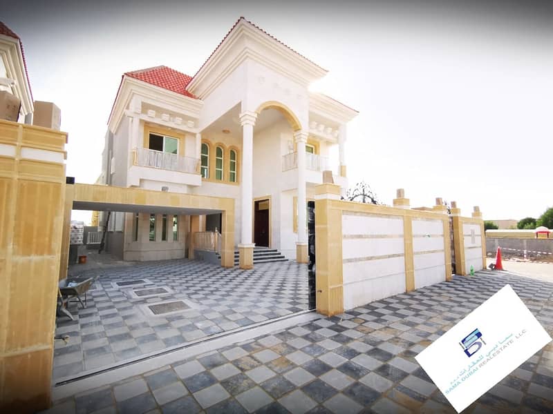 Wonderful and modern personal design villa close to the mosque and all services in the finest areas of Ajman (Al Rawda) for freehold for all nationalities