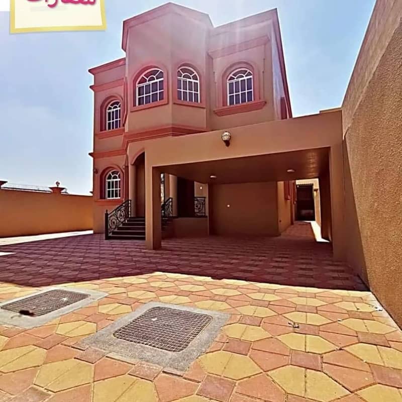 For sale luxury villa Ajman close to Sheikh Mohammed bin Zayed Street luxury villa finishing finishing