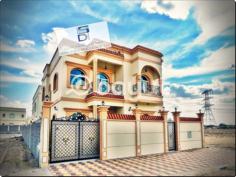 Villa for sale in Al jassmine near Sheikh Mohammed bin Zayed Street,. . . European design, personal building,