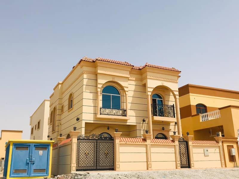 The first villa in the Hilo near Sheikh Mohammed bin Zayed Street, the best villa in Ajman