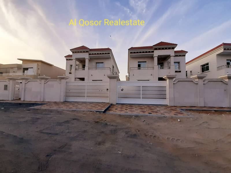 & Villa for sale in Ajman, Al Mowaihat, a very excellent stone destination, with the possibility of bank financing.