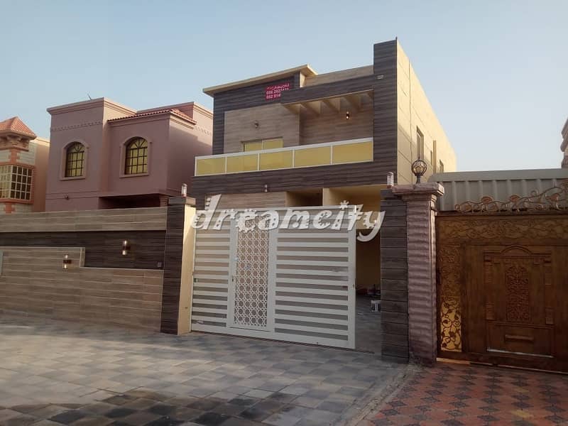 Villa for rent the first inhabitant a Super Lux finishing a stone area 5000 square feet very large Ajman